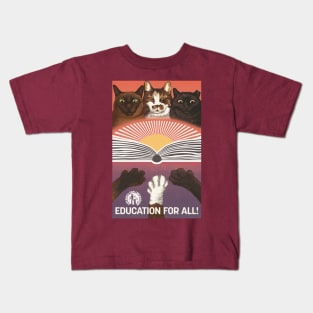 Sovcat - Education For All Kids T-Shirt